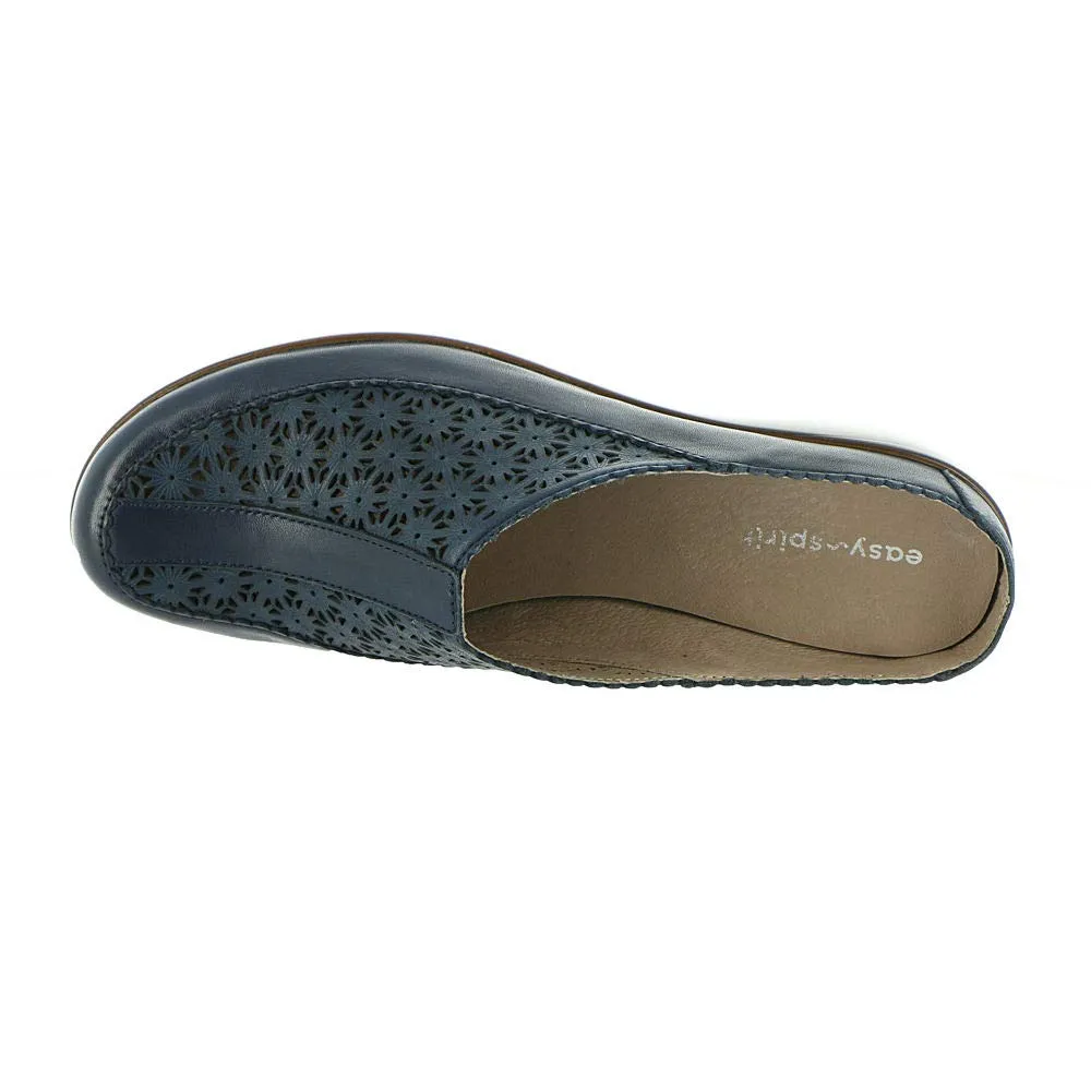 Easy Spirit womens Dusk Mule, Blue 400, 9 X-Wide US