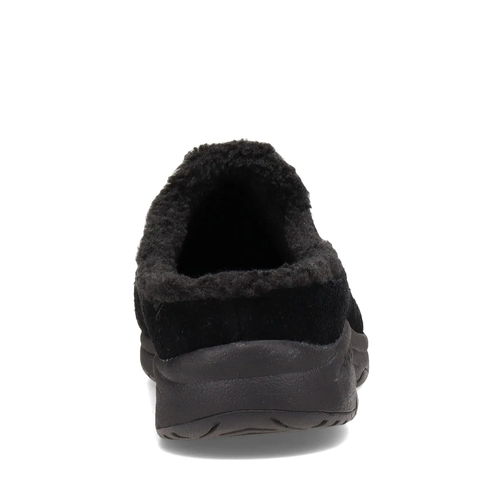 Easy Spirit Women's Travelfuzz Mule, Brown 210, 7.5