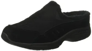 Easy Spirit Women's Travelfuzz Mule, Brown 210, 7.5