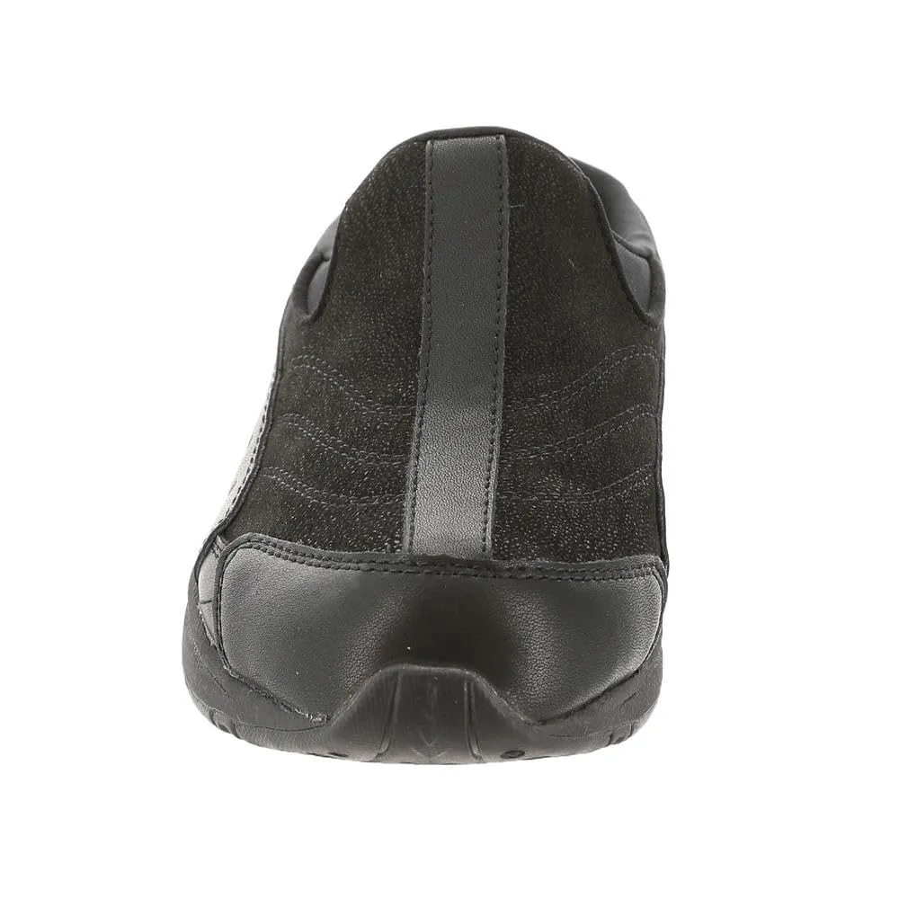 Easy Spirit womens Traveltime234 Mule, Black 960, 9.5 Wide US