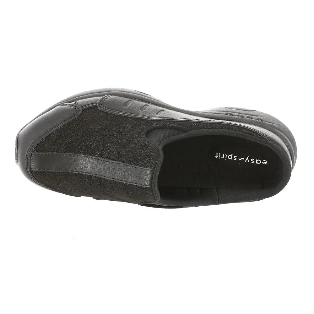 Easy Spirit womens Traveltime234 Mule, Black 960, 9.5 Wide US
