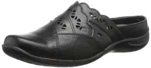 Easy Street Women's Forever Mule,Black,10 M US