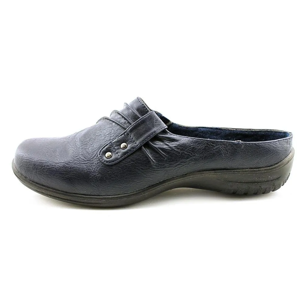 Easy Street Women's Holly Mule,Navy,7.5 M US