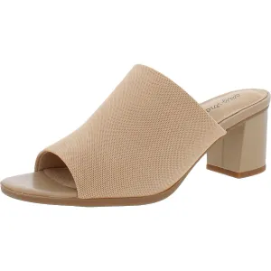Easy Street Women's Mule, Natural Stretch Fabric, 9