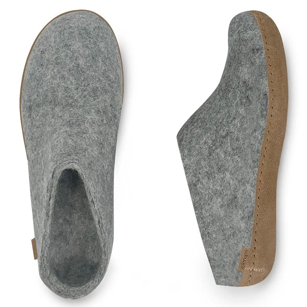 Felt Mule - Grey