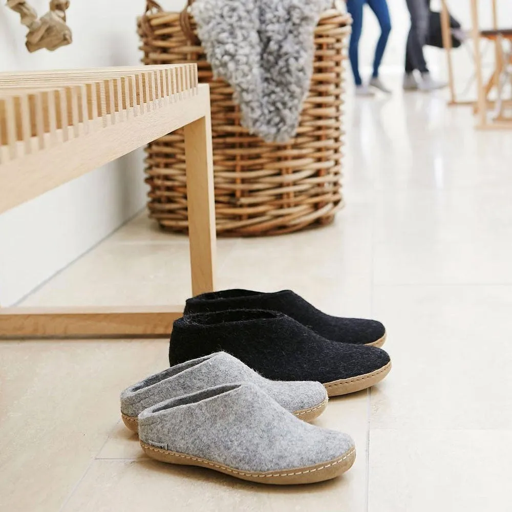 Felt Mule - Grey