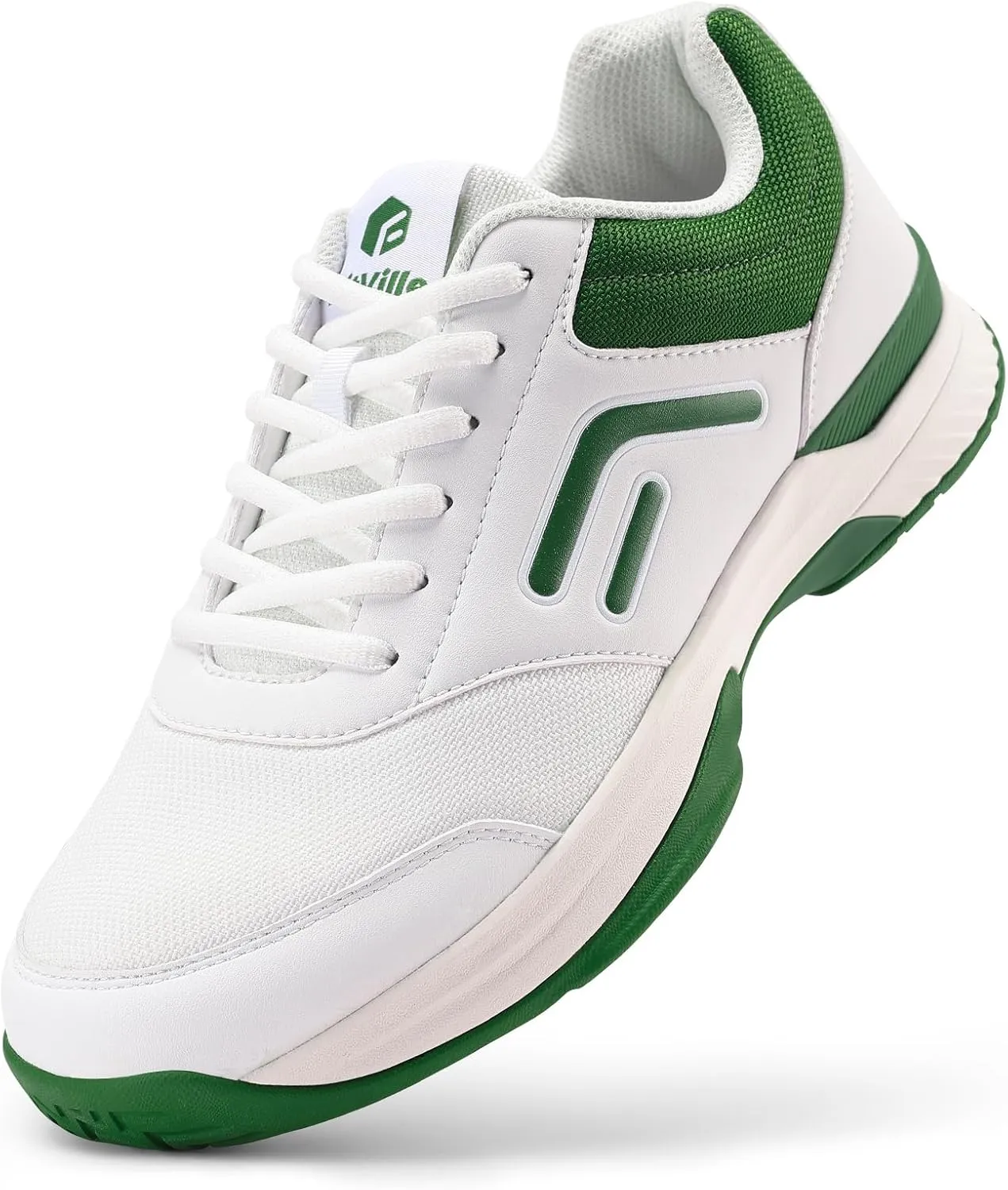 FitVille Wide & Extra Wide Pickleball Shoes Men Tennis Racquetball Squash Shoes for Men All Court with Arch Support-Tennis V3