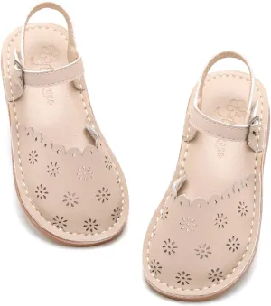 Flaryzone Toddler/Little Kids' Classic Rome Open-Toe Flat Sandals