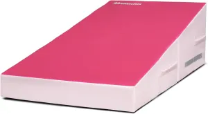 Folding Gymnastics Cheese Wedge Incline Mat, Gym Fitness Tumbling Skill Shape Mat for Kids Girls Home Training Exercise