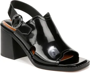 Franco Sarto Women's Amy Slingback Block Heel Peep Toe Sandal Heeled
