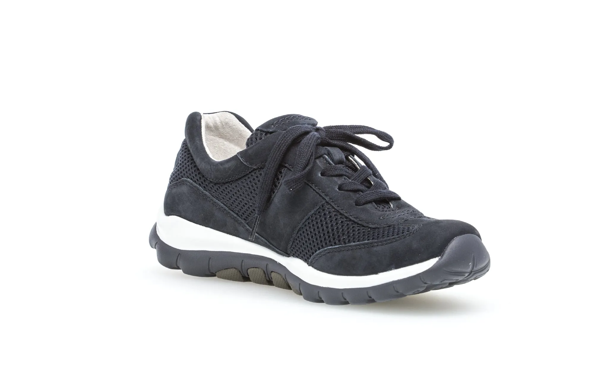 GABOR - 06.966.46 ROLLING SOFT TRAINER - NAVY SUEDE