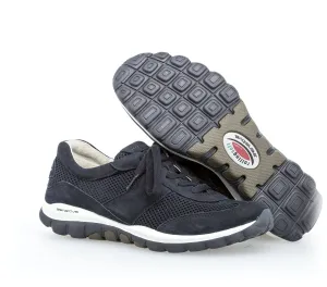 GABOR - 06.966.46 ROLLING SOFT TRAINER - NAVY SUEDE