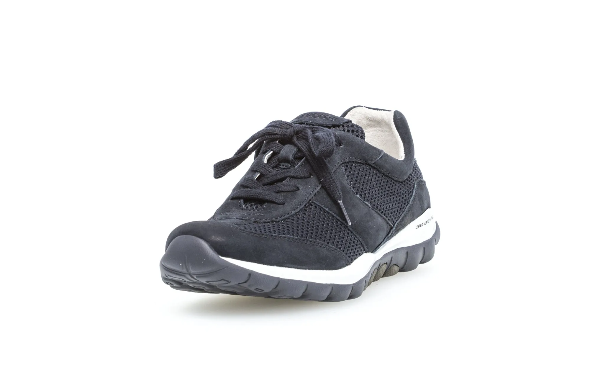 GABOR - 06.966.46 ROLLING SOFT TRAINER - NAVY SUEDE
