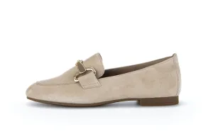 GABOR - 25.211.12 FLAT LOAFER - BEIGE