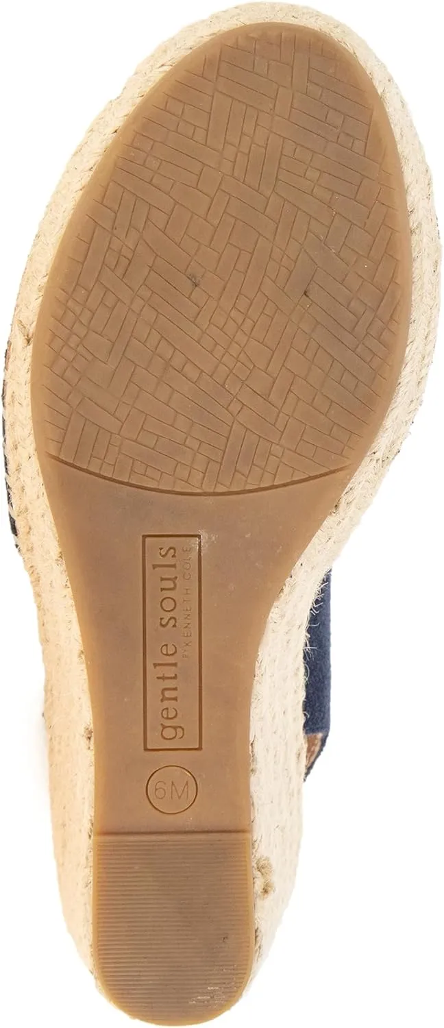 Gentle Souls by Kenneth Cole Women's Cody Espadrille Wedge Sandal