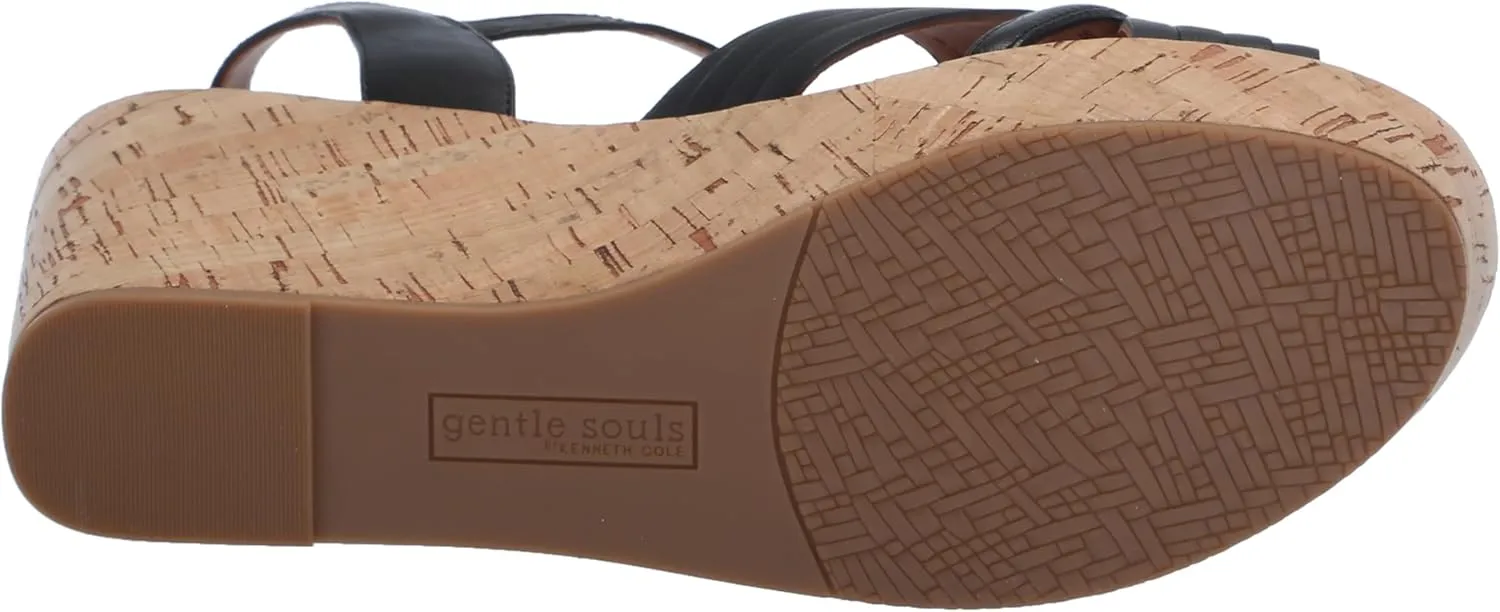 Gentle Souls by Kenneth Cole Women's Nomi Wedge Sandal