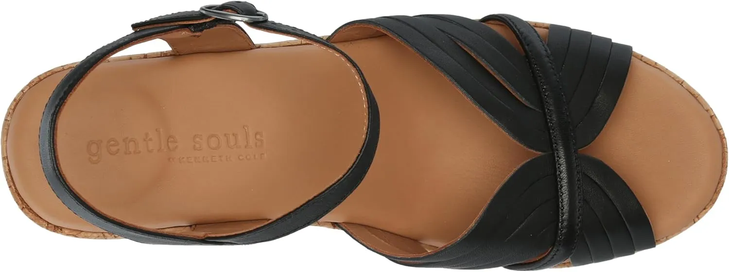 Gentle Souls by Kenneth Cole Women's Nomi Wedge Sandal