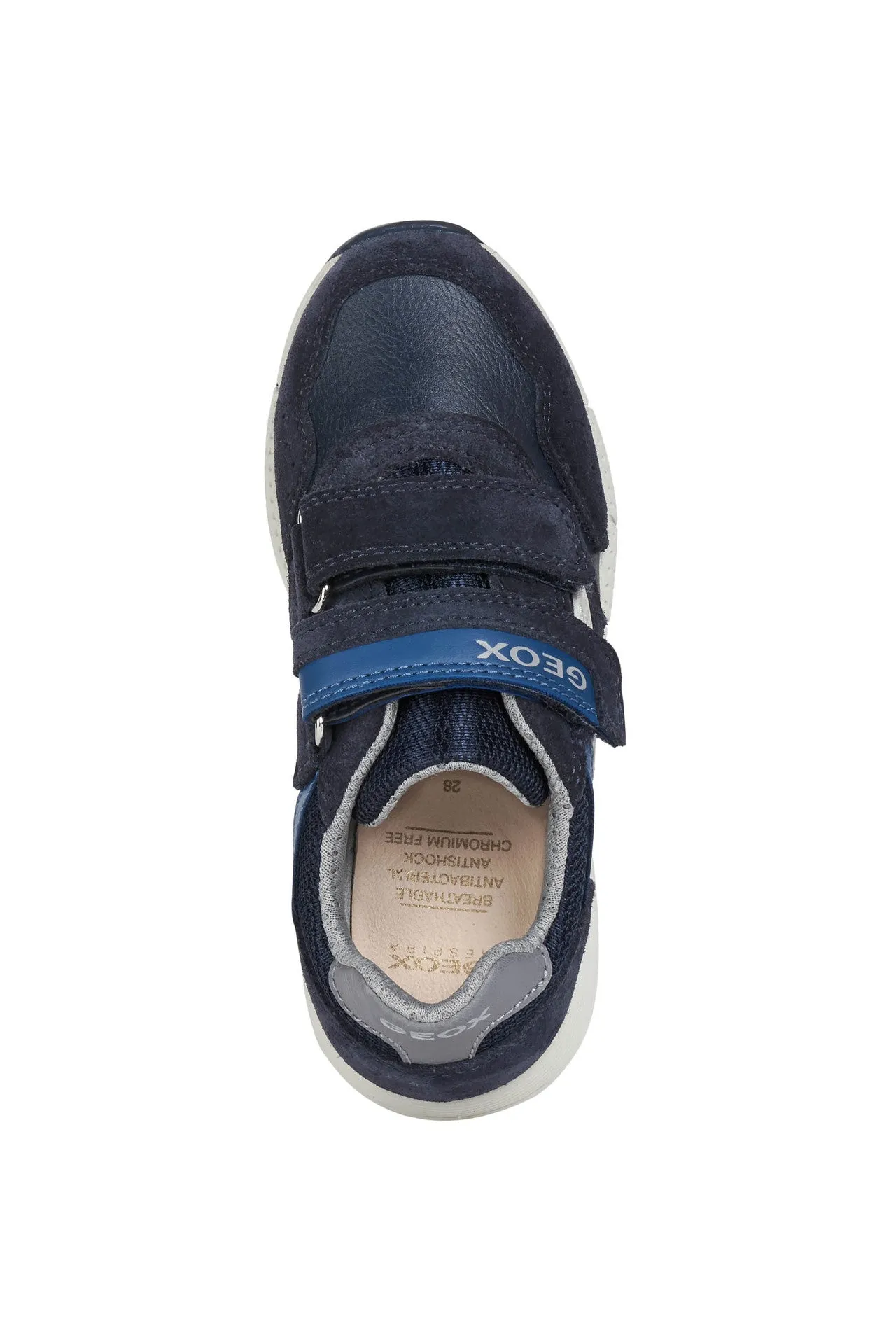 Geox Kids Trainers | Alben | Navy & Dark Avion