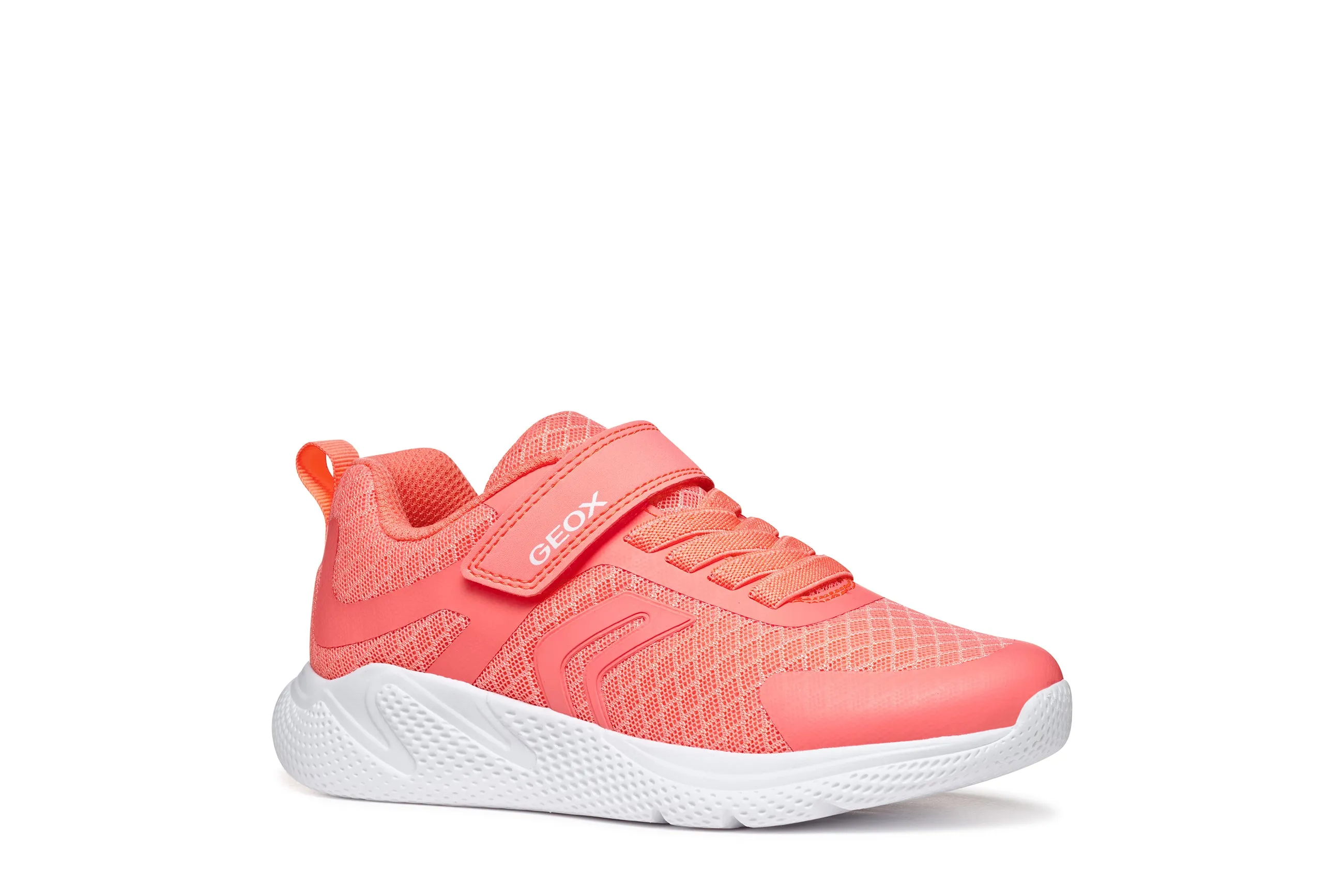 Geox Kids Trainers | Sprintye | Fluo Coral