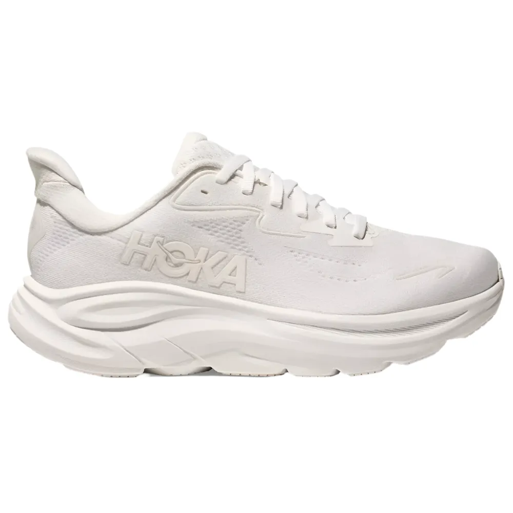 Hoka Women's Clifton 10 White / White Wide