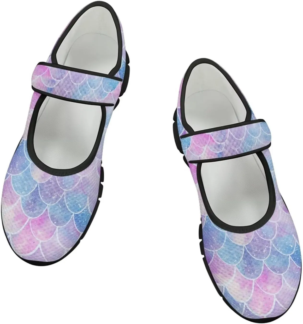 Howilath Heart Love Women's Ballet Flats Round Toe Mary Janes Casual Flats Shoes Ballerina Shoes for Party Wedding Work