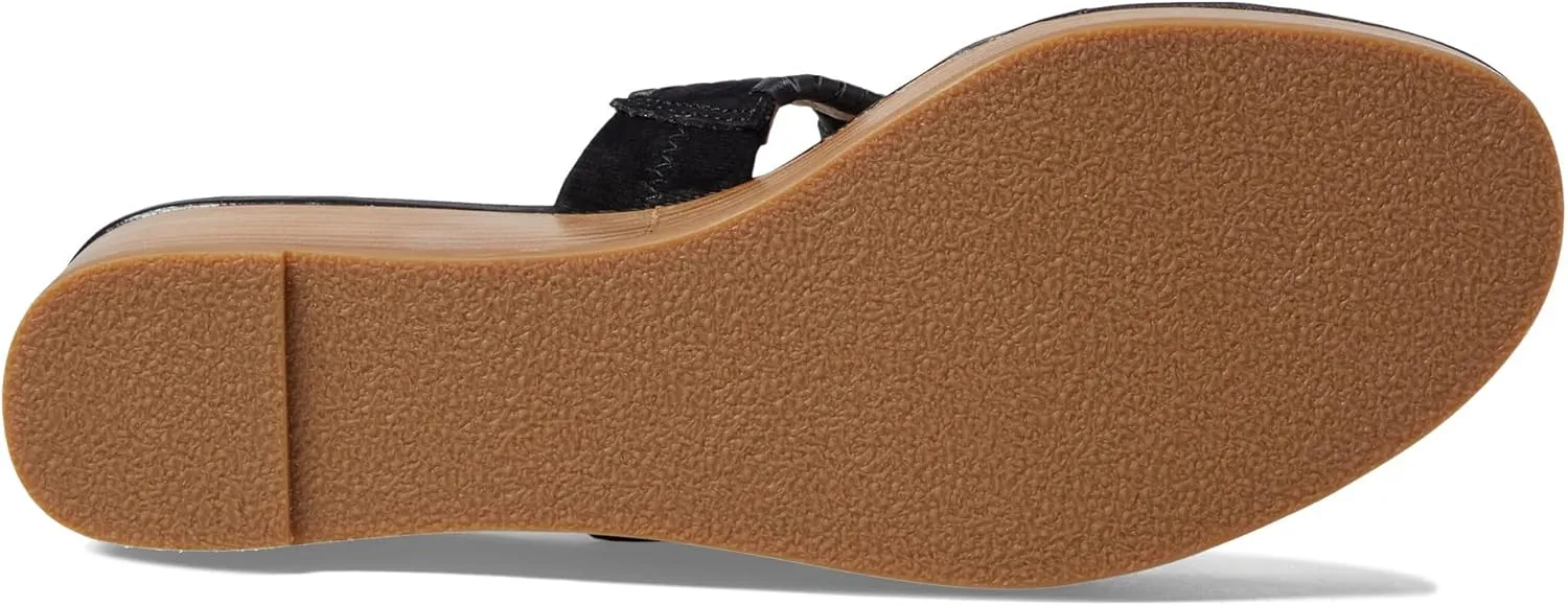 Jack Rogers Women's Jacks Mid Wedge-Suede/Stacked Sandal