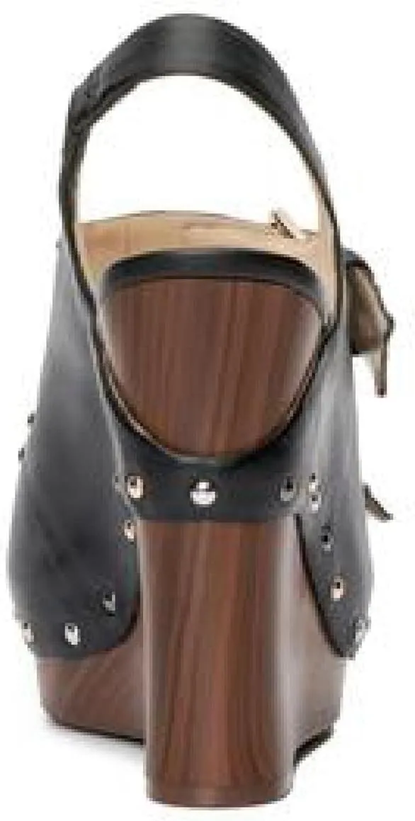 Jessica Simpson Tymina Women's Studded Leather Platform Wedge Sandals