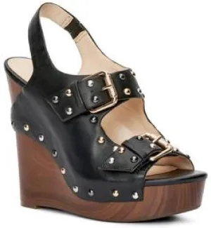 Jessica Simpson Tymina Women's Studded Leather Platform Wedge Sandals