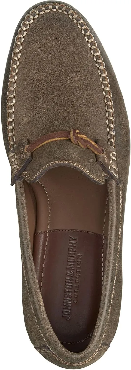 Johnston & Murphy Baldwin Leather Bit Loafer Dress Casual Slip-On Shoe