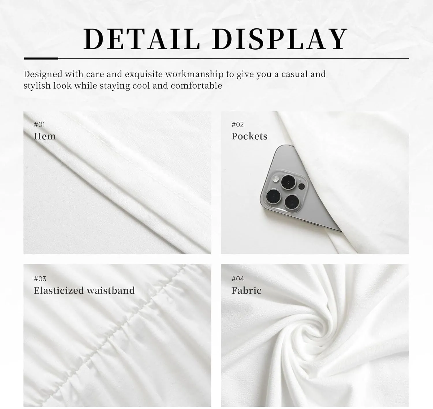 Jumping Musical Notes Women's Summer Short Sleeve Dresses Casual Dresses Flowy Beach Sundress with Pockets