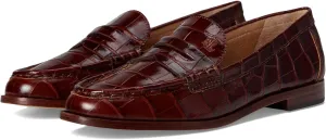 Lauren Ralph Lauren Women's Wynnie Crocodile-Embossed Leather Loafer Penny