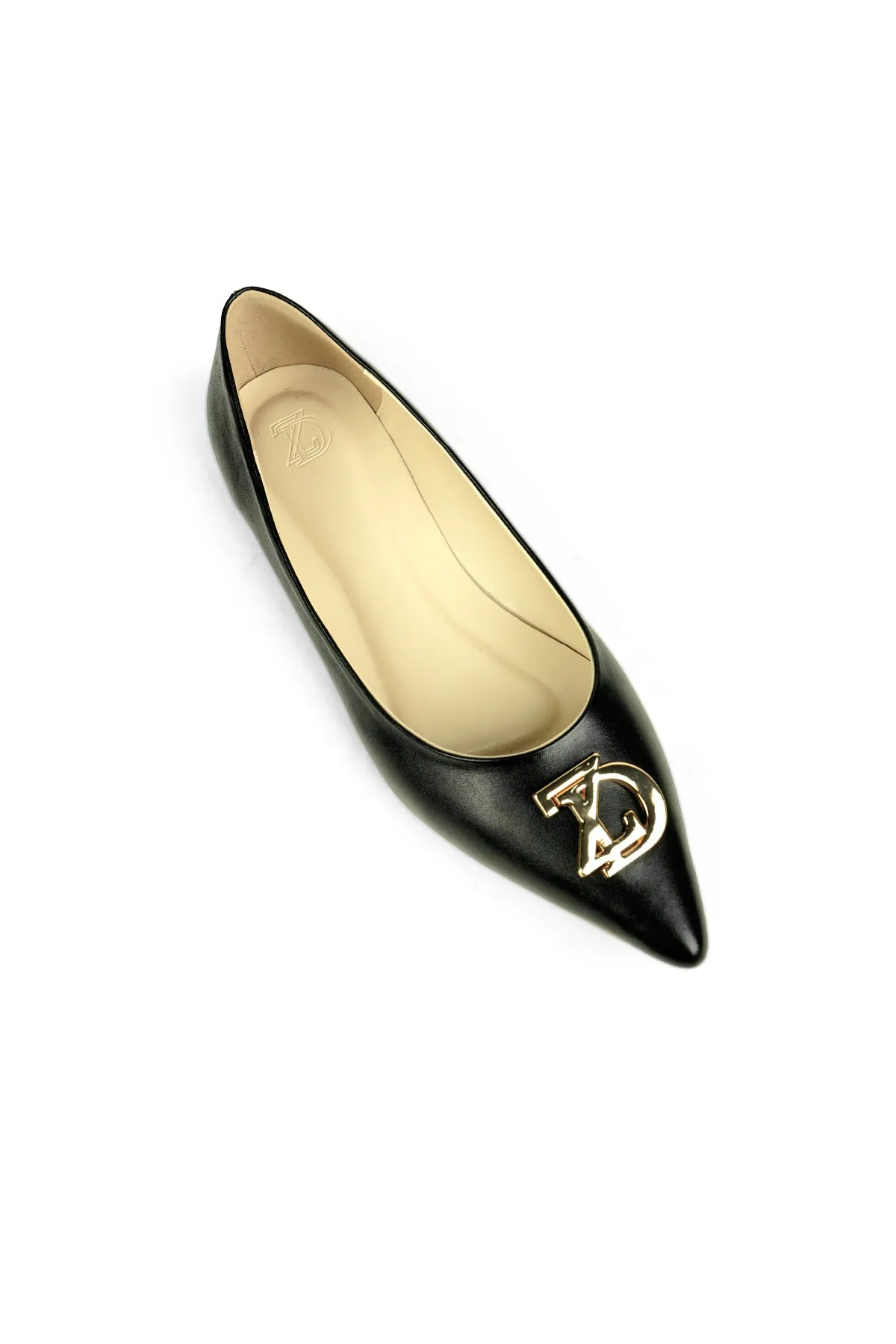 Livvy Flat Shoes - Black