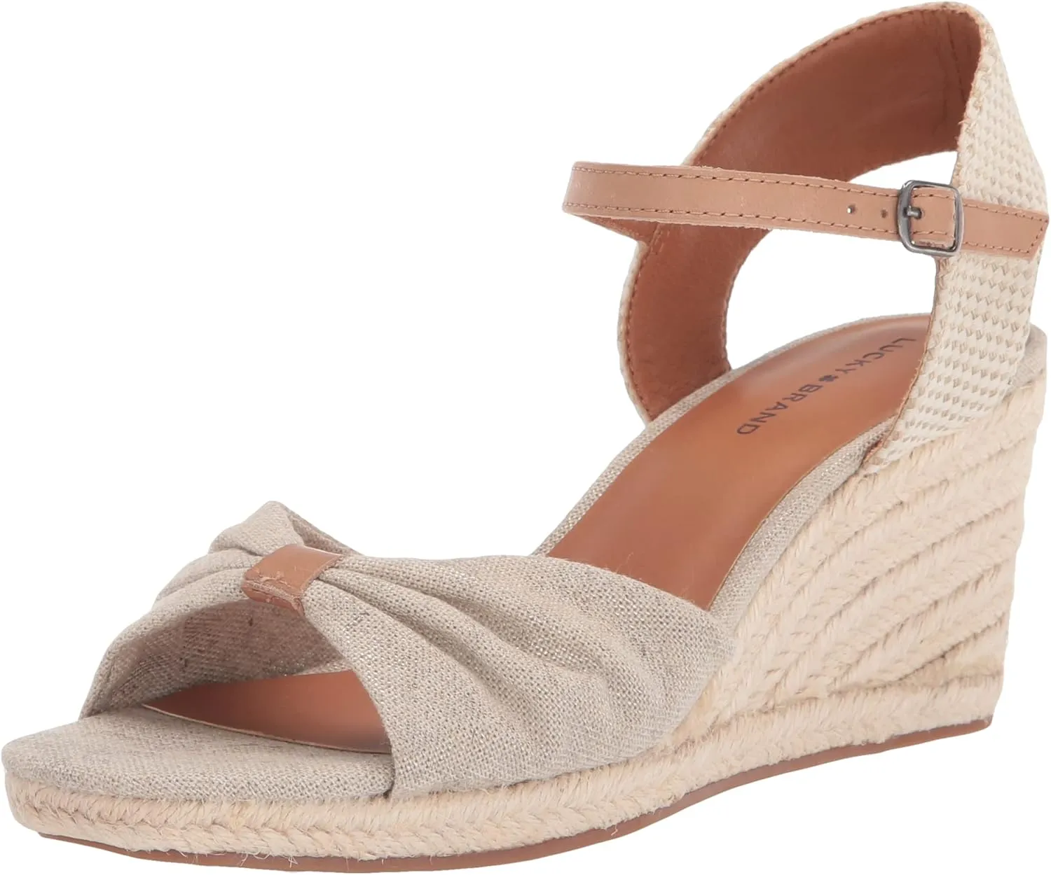 Lucky Brand Women's Macrimay Espadrille Wedge Sandal