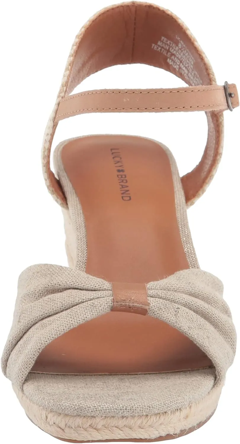Lucky Brand Women's Macrimay Espadrille Wedge Sandal