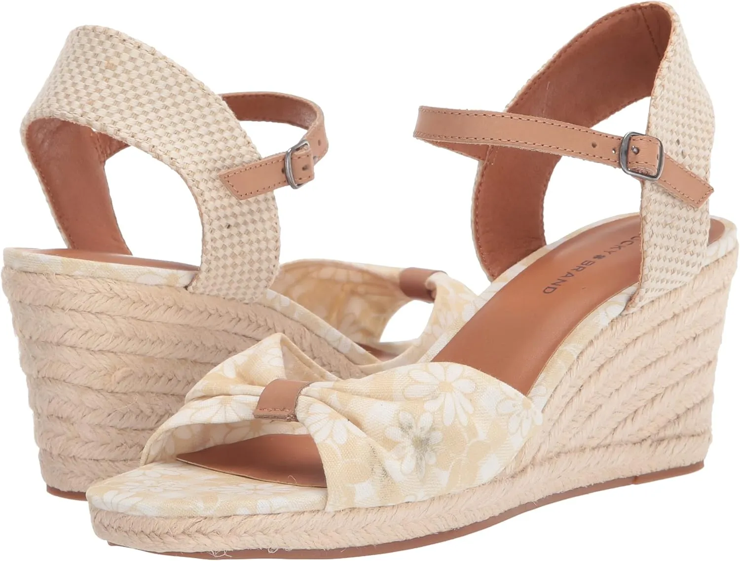 Lucky Brand Women's Macrimay Espadrille Wedge Sandal