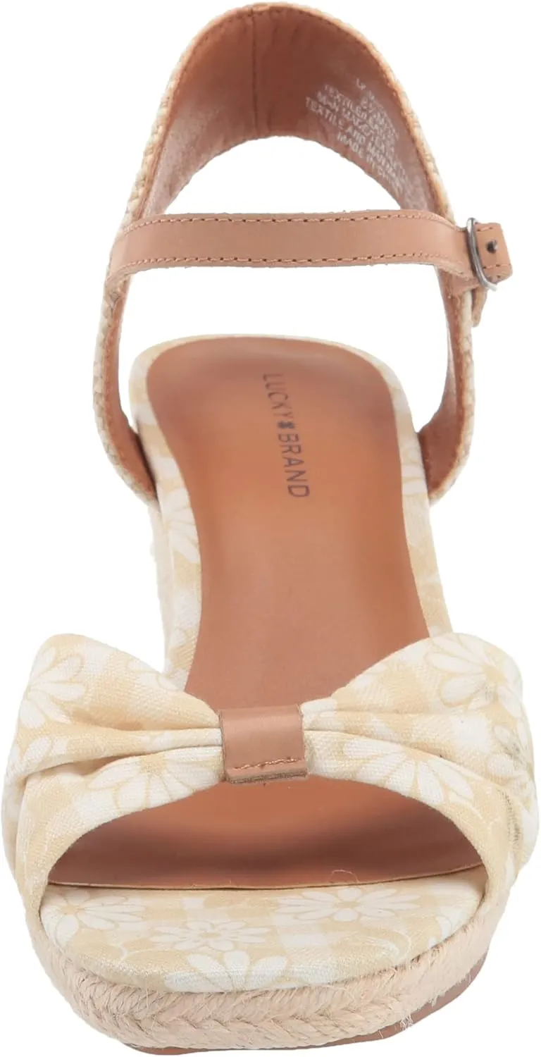 Lucky Brand Women's Macrimay Espadrille Wedge Sandal