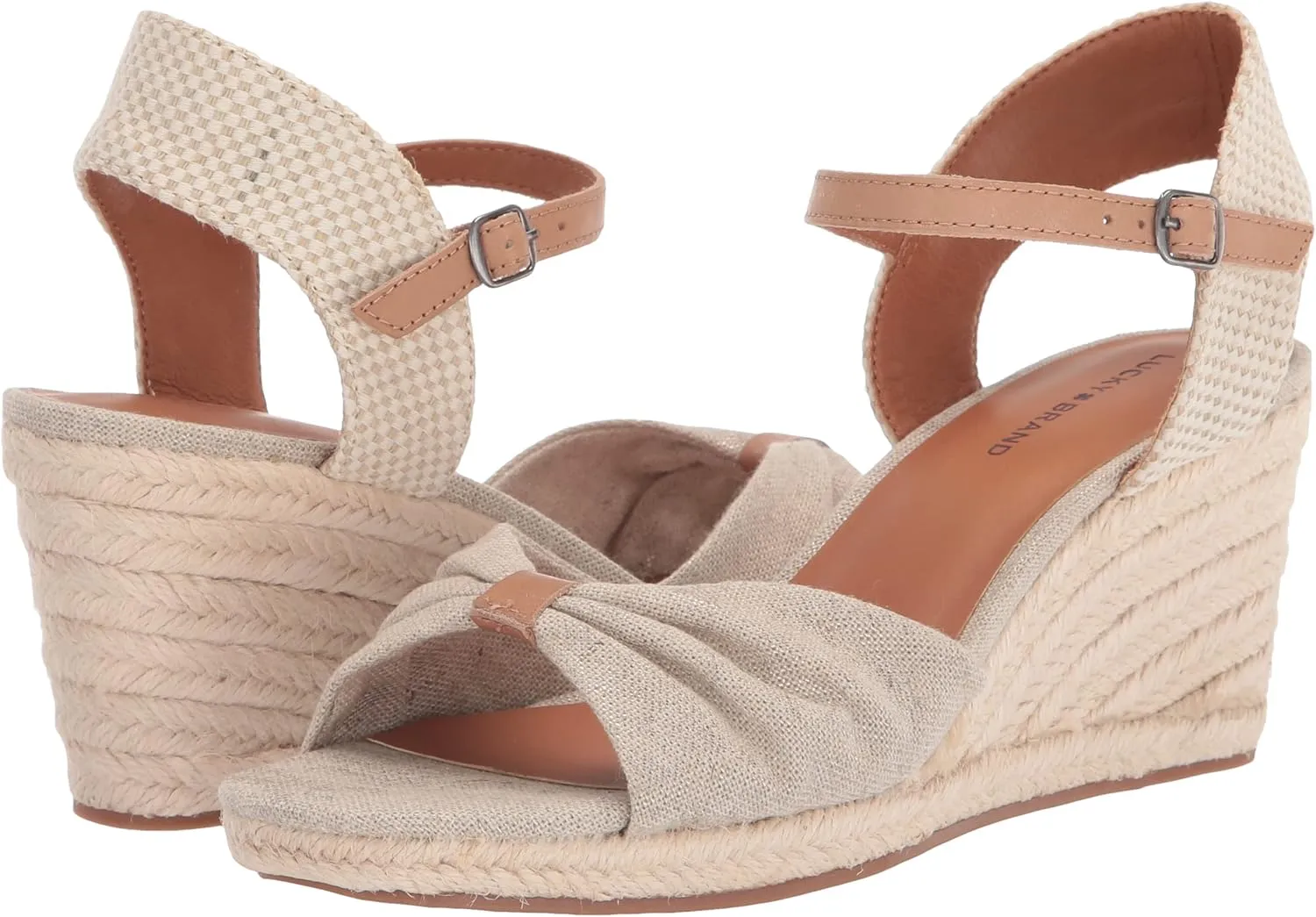 Lucky Brand Women's Macrimay Espadrille Wedge Sandal