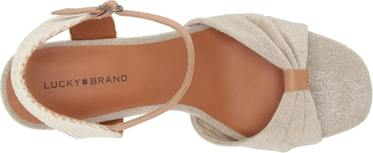 Lucky Brand Women's Macrimay Espadrille Wedge Sandal