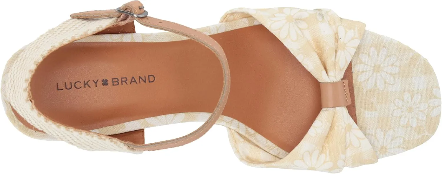 Lucky Brand Women's Macrimay Espadrille Wedge Sandal
