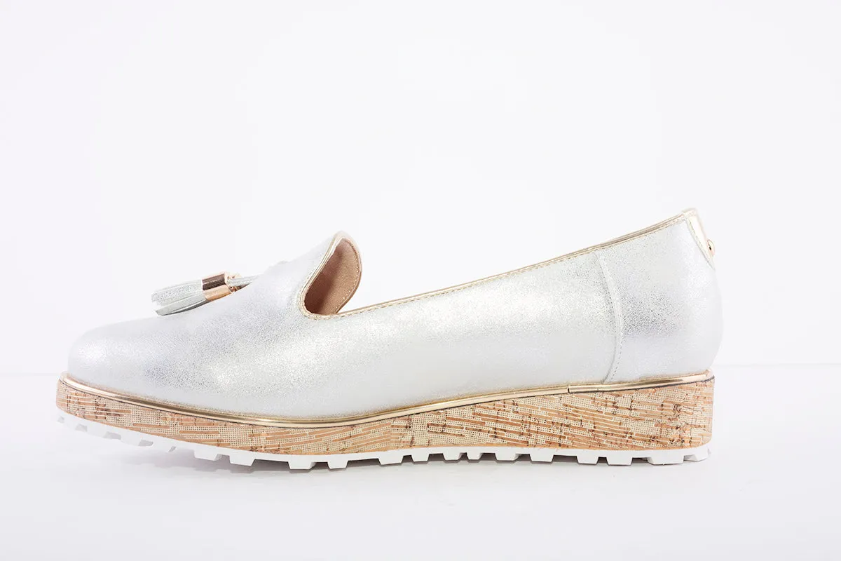 LUNAR - FLC250 Nemesis Tassel Flatform Silver