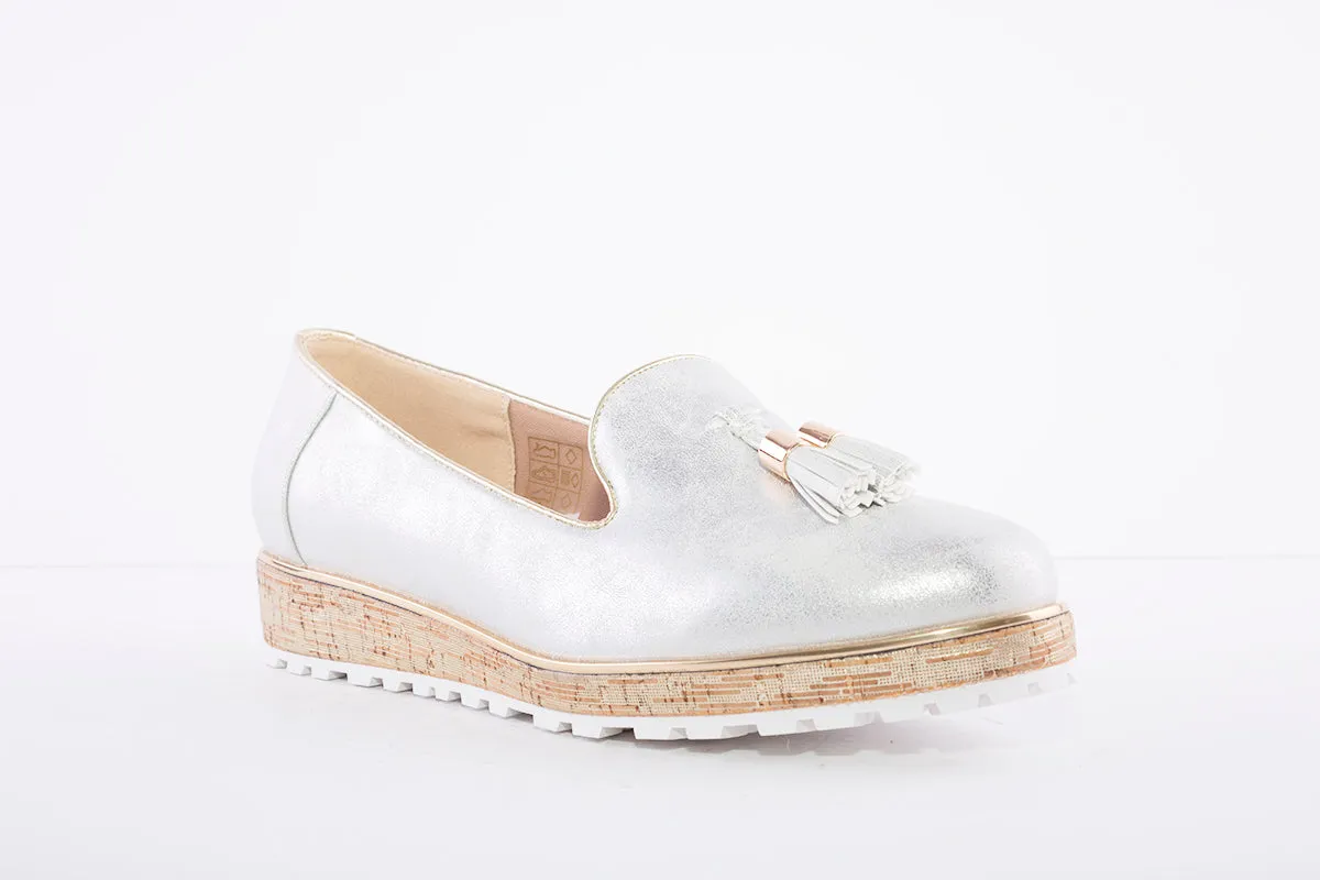 LUNAR - FLC250 Nemesis Tassel Flatform Silver