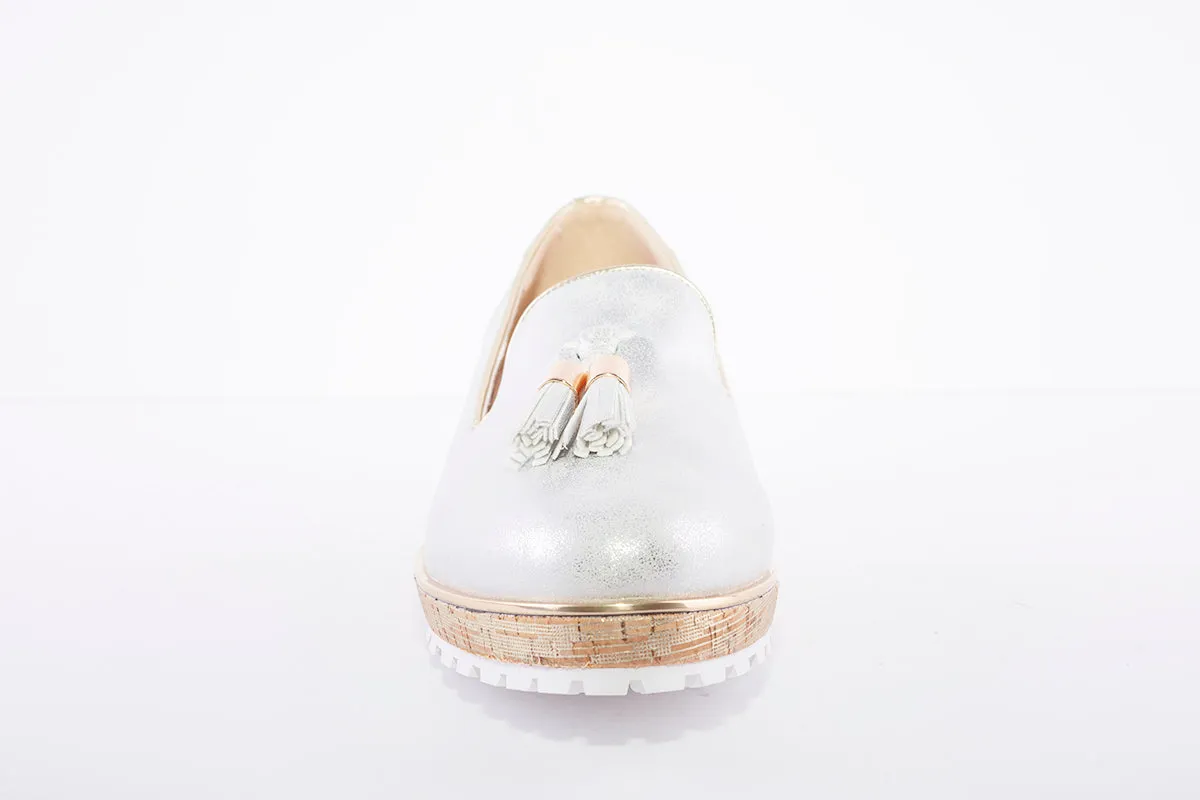 LUNAR - FLC250 Nemesis Tassel Flatform Silver