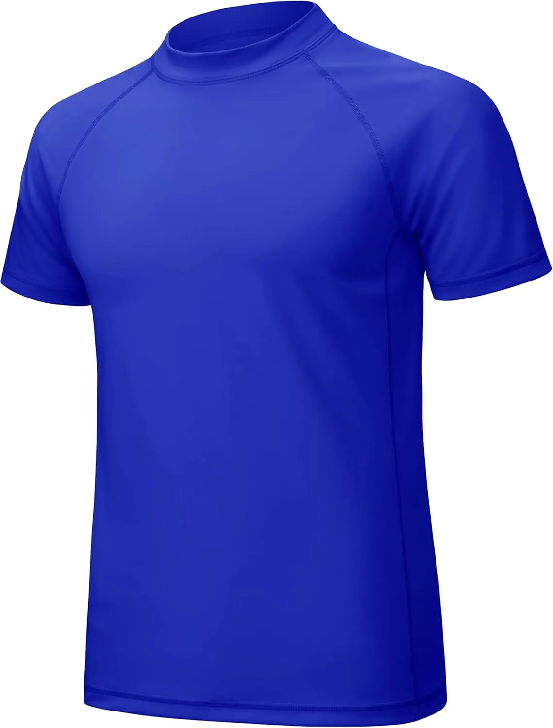 MAGCOMSEN Men's Rash Guard Swim Shirts UPF 50  Sun Protection Quick Dry Fishing Water Shirts