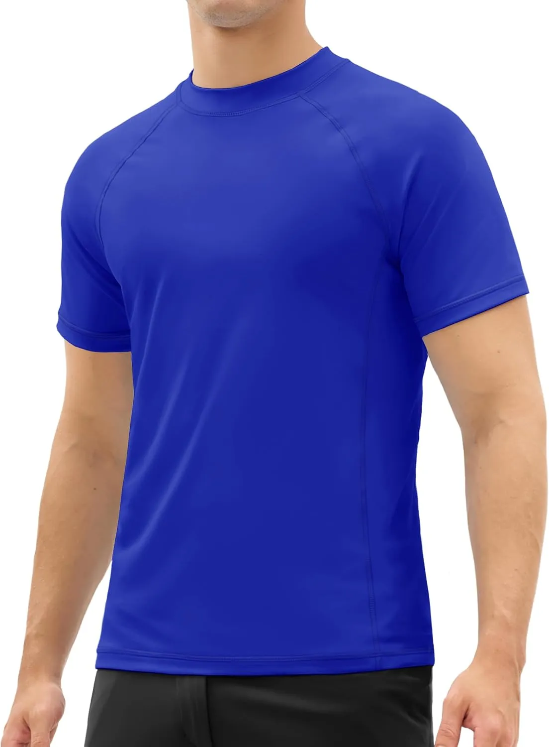 MAGCOMSEN Men's Rash Guard Swim Shirts UPF 50  Sun Protection Quick Dry Fishing Water Shirts