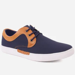 Men "JENSON" Wide Fit Low Top Workout Dual Color Lace Up Casual Trainers