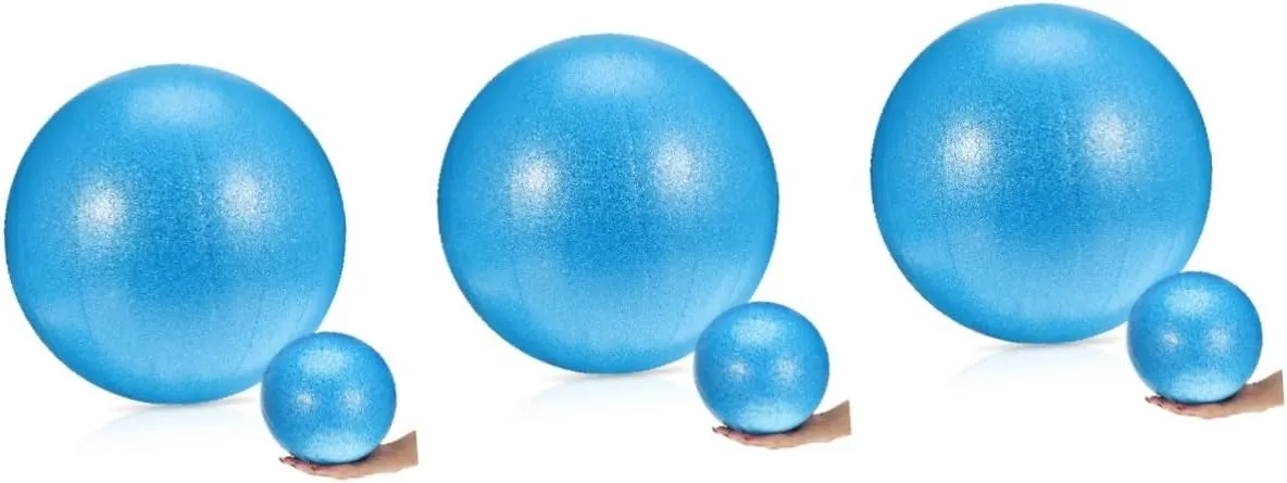Mipcase Yoga Ball Workout Ball for Stability Balance Balls for Exercise Pilates Mini Ball Massage Balls