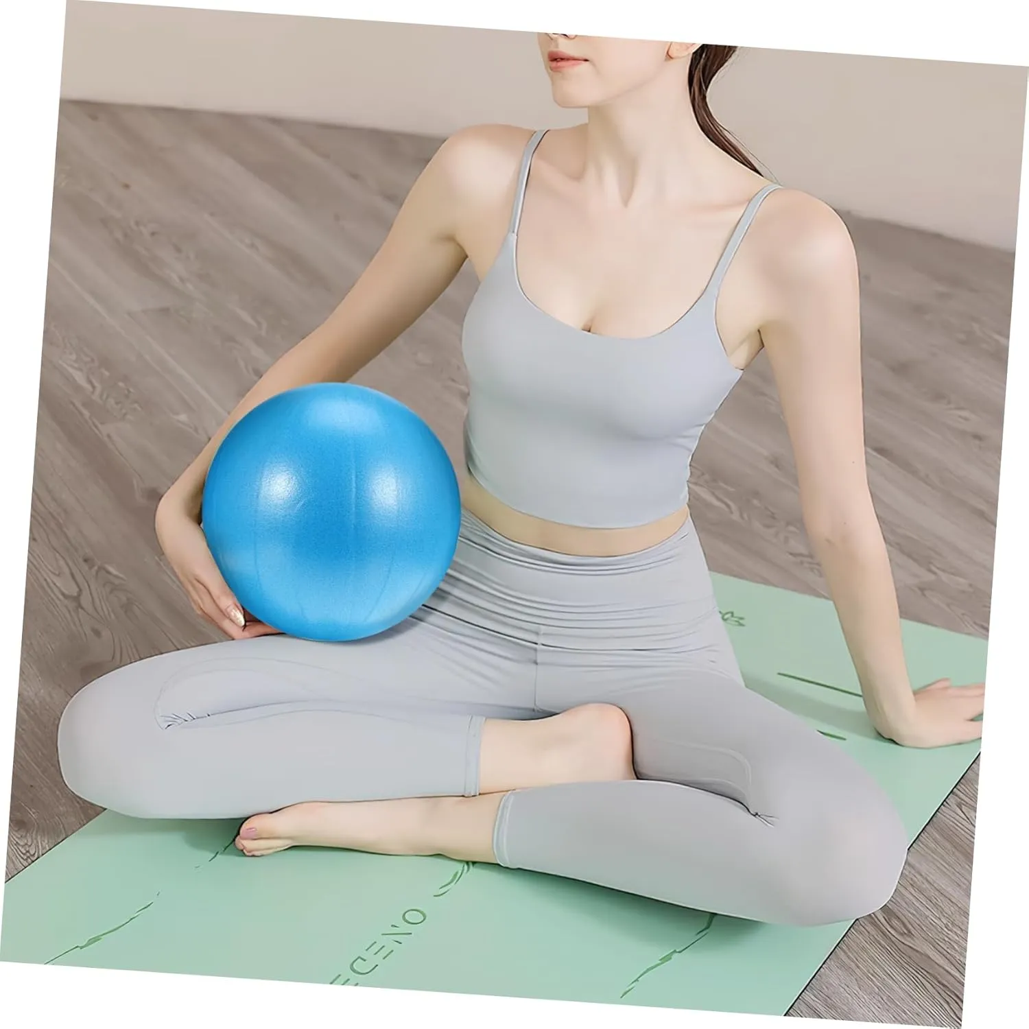 Mipcase Yoga Ball Workout Ball for Stability Balance Balls for Exercise Pilates Mini Ball Massage Balls
