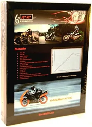 Mule 520 KAF300D Carb Jet Kit Stage 1-2-3 Custom Performance for the Carburetor by 6 Sigma Fits Kawasaki