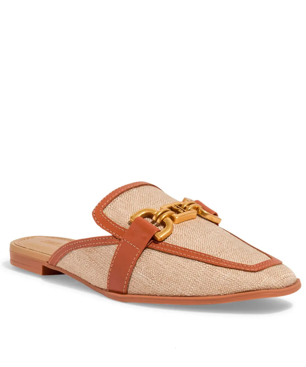 Mule Santa Lolla Nobre Marrom Correntes