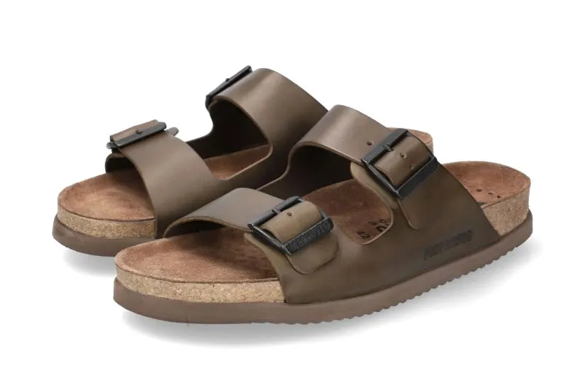 'Nerio' men's slide sandal - green